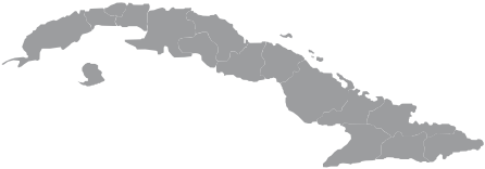 Mapa de cuba con casas en venta