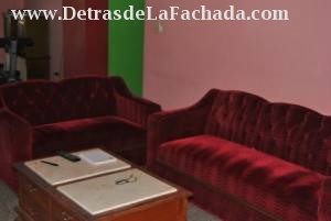 Sala y a continuación el comedor