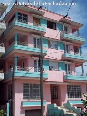 Facade of the building