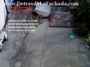 Patio + entrada cuarto