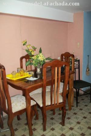 Juego de comedor de cedroy cristal 4 puestos