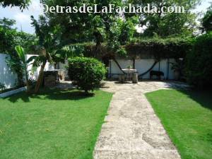 Terraza, patio trasero