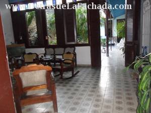 Side view of the saleta