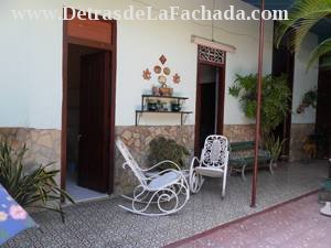 Rooms overlooking the courtyard.