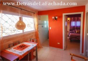 Dining room with view