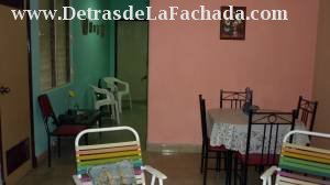 View of the dining room