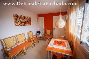 Dining room with view