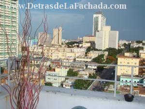 Vista para la calle L hotel Habana Libre