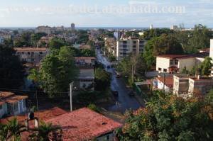 Nuevo Vedado después de la lluvia.