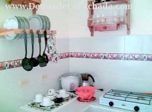 KITCHEN EQUIPPED AND LIST TO USE IS