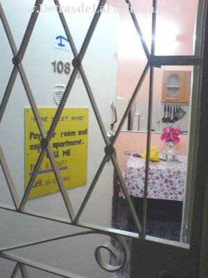 Entrance of the apartment