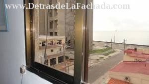 View from the window side of the room