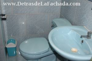 Bathroom with hot water