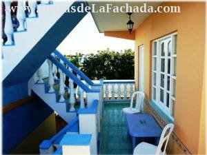 Staircase access terrace sea view