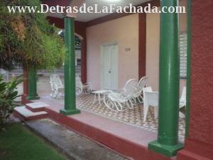 VERY COOL OUTSIDE AREA WITH GARDEN