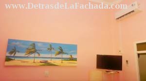 TV, air conditioning room