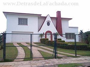 Facade of the building