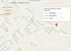 Calle Buen Retiro # 283 entre calle América y Constancia.  Trinidad. Sancti Spiritus. Cuba.