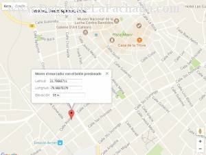 Calle Colón # 6 entre calle Esmeralda y calle Reforma.