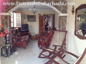 Casa en altos color azul moderna