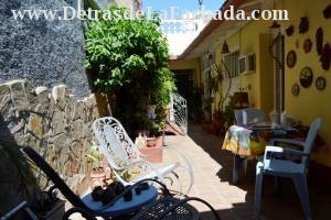 Lounge in the courtyard of the House cool
