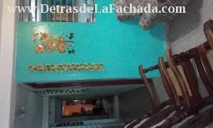 The home view from the entrance