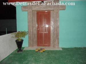 Entrance to the room No.1 by the terrace