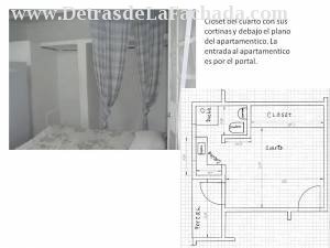 Closet and room plan