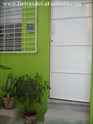 Door entrance of the room