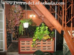 Balcony in the evening