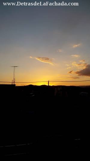 Atardecer desde la casa