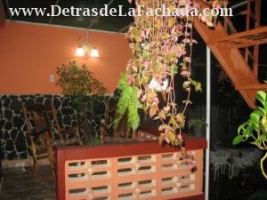 Balcony in the evening