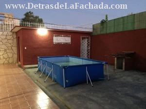 Perfil del patio cementado