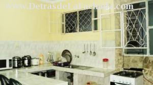 Cocina con desayunador