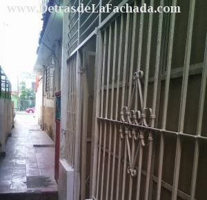 Entrance from the street