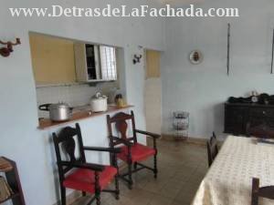 Dining room and kitchen