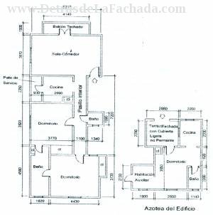 Plano de ambos inmuebles