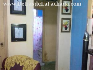 Room with view to the bathroom