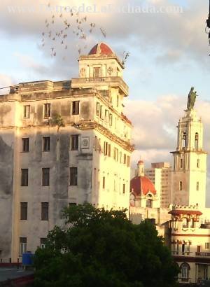 View from the balcony on the street N