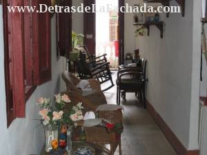 Pasillo distribuidor de los dormitorios.