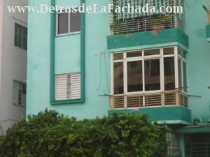 Balcony with crystals