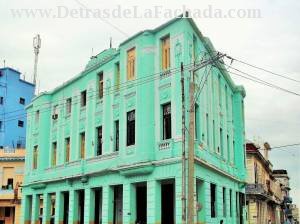 Facade of the building