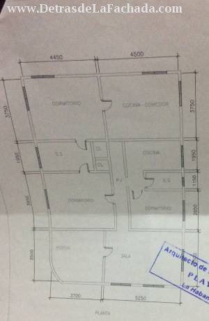 FLAT VIEW OF THE PROPERTY MADE BY ENGINEER