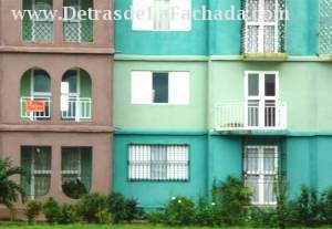 Fachada del edificio y apartamento 2do piso