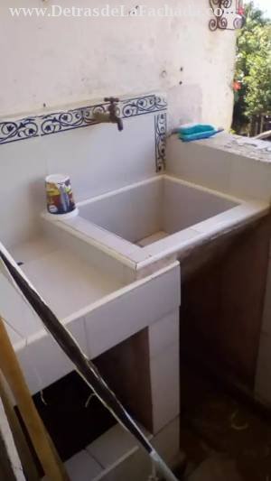 Laundry on the terrace