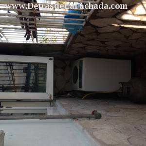 Patio interior roof, washing machine automatic inc