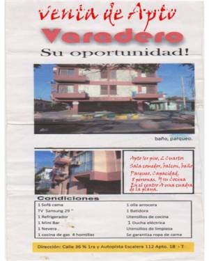 Calle 36 e/ 1ra y Autopista