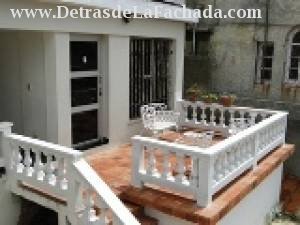 Terrace overlooking the sea