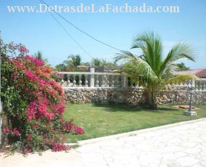 Front garden, wall perimeter and Portal