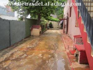 Patio que da al garage